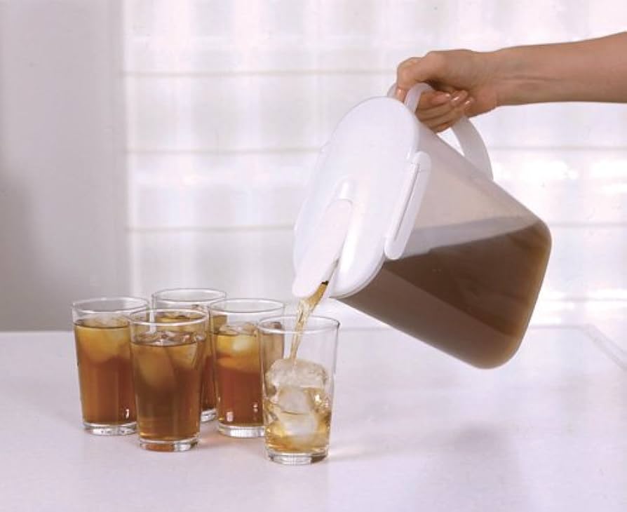 Amazon｜トンボ 冷水筒 3L 日本製 大容量 ホワイト アクア